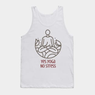 Yes Yoga No Stress Tank Top